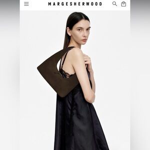 Marge Sherwood Hobo Bag (Brown suede)